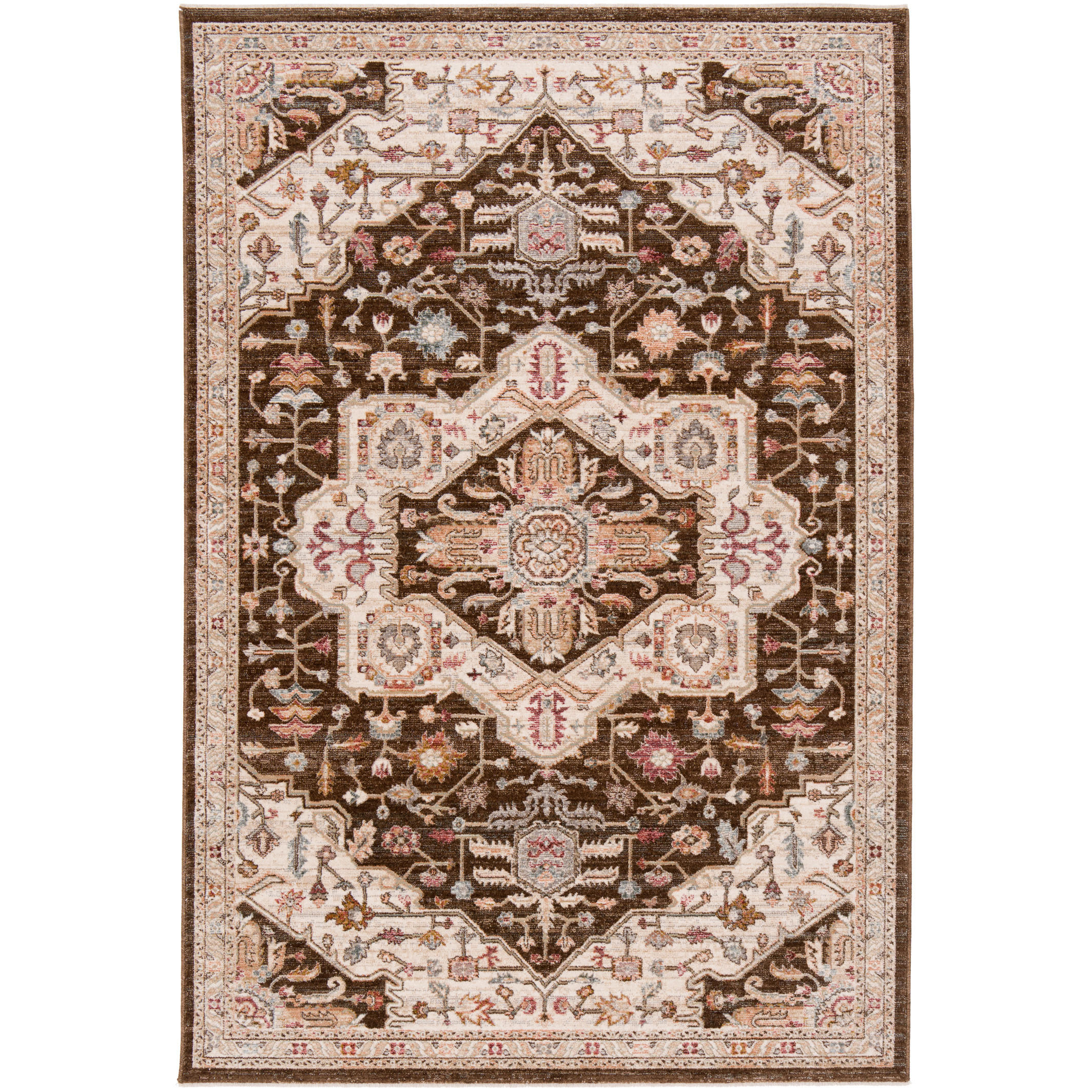 VINTAGE TEPPICH SORENA - Braun, Textil (160/240cm) - Pergamon