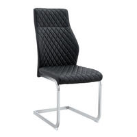 SCHWINGSTUHL DE-36563 2er-Set mit PU-Bezug und Metallrahmen Schwarz - Schwarz, Metall (63/100/43cm) - ComfortXL