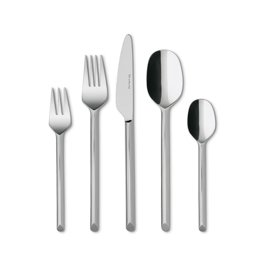 TAFELBESTECK Like Cutlery silber 20-tlg. - Silberfarben, Metall - like.Villeroy & Boch