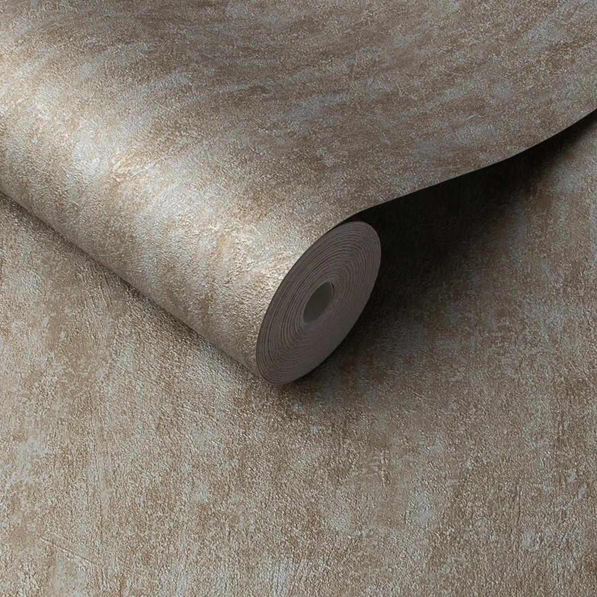 VLIESTAPETE - Orbit Gold Silber - Goldfarben, Papier/Kunststoff (52/1005cm) - Graham & Brown