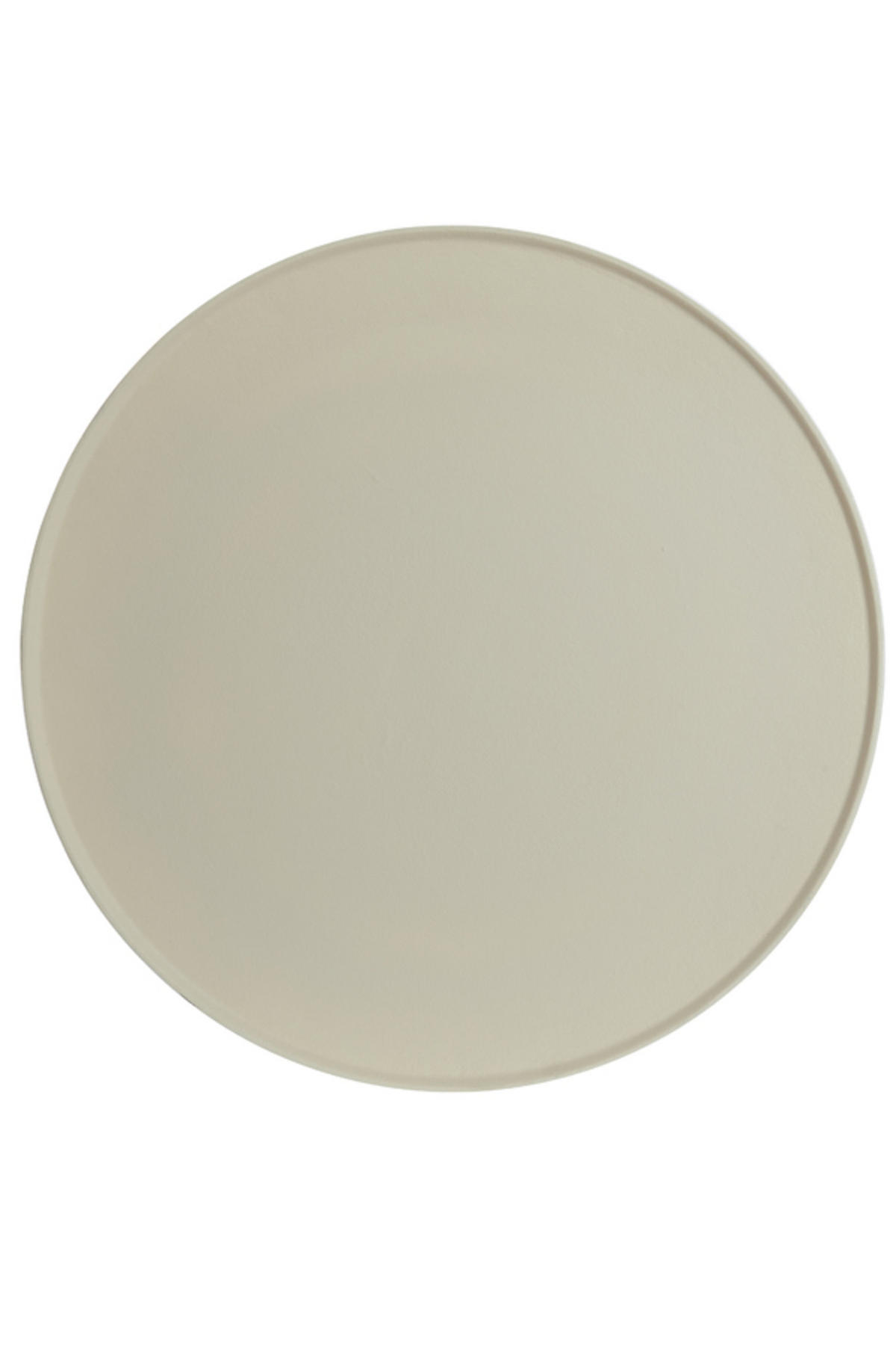 SCHALE Maes Weiß Ø60/1,5 cm - Weiß, Metall (60/1.5cm) - Light & Living
