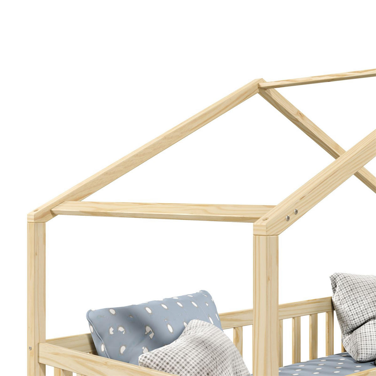 HAUSBETT ELEA 90X200 CM - Naturfarben, Holz (96/148/206cm) - IDIMEX