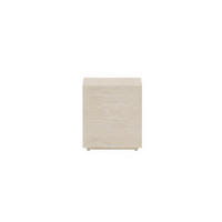 GARTENTISCH, Lissabon, Beige, Metall, 40 x 40 x 45 cm - Beige, Metall (40/40/45cm) - ebuy24