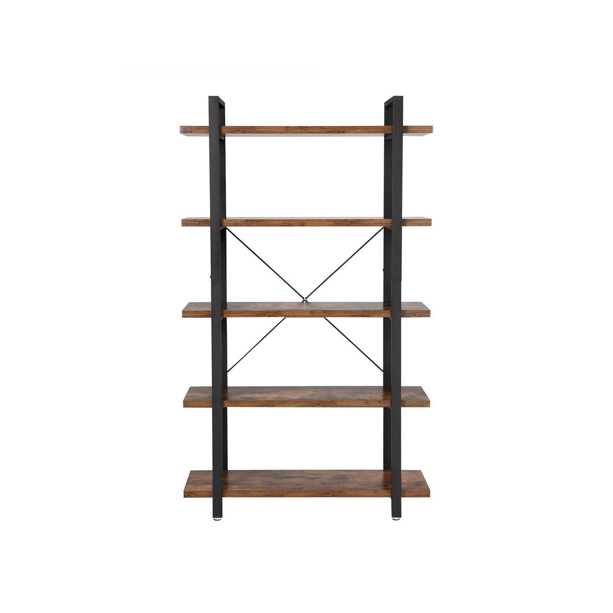 STANDREGAL BÜCHERREGAL - Braun, Holzwerkstoff (33.5/178/105cm) - Hansiro