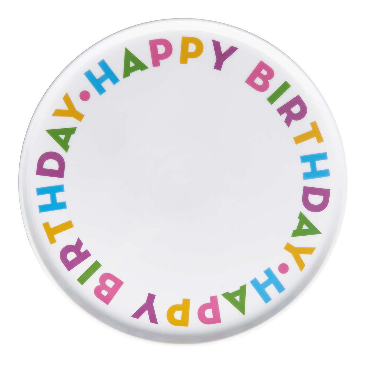 KUCHENPLATTE Happy Birthday - Multicolor, Keramik (32/1/32cm) - Butlers