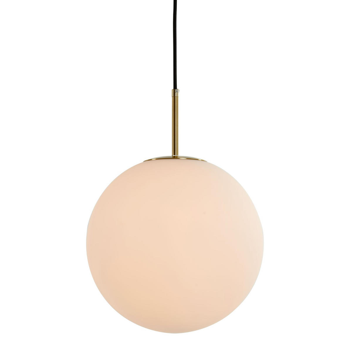 HÄNGELAMPE Medina Weiß Ø40/40 cm - Weiß, Glas (40/40/40cm) - Light & Living