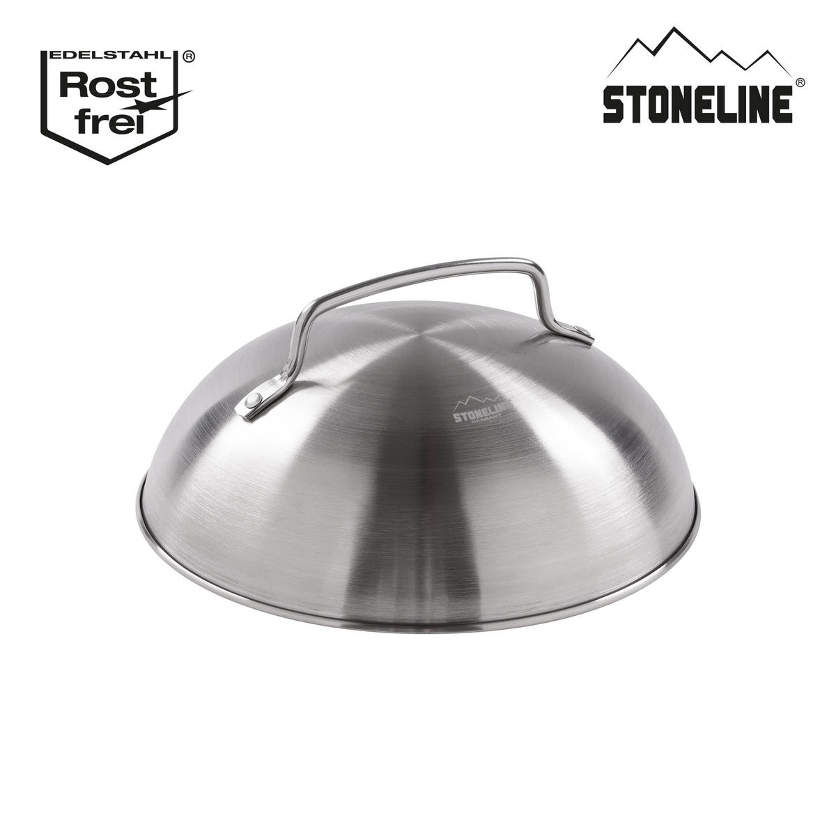BURGER Smasher Set 3 teilig - Grau, Metall (20/13/36.7cm) - Stoneline