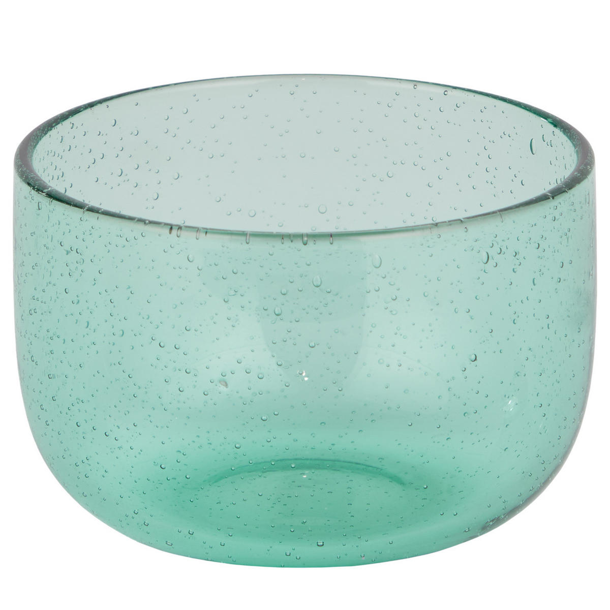 TEELICHTER (4er-Set) Watercolour Ø 8 cm - Türkis, Glas (6cm) - Butlers