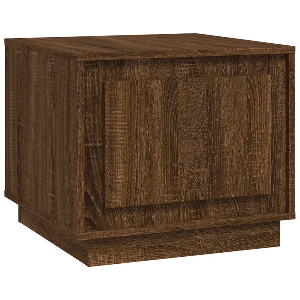 COUCHTISCH Braun Eichen-Optik 51x50x44 cm Holzwerkstoff - Braun, Holzwerkstoff (51/50/44cm) - furnicato
