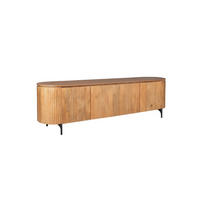 LOWBOARD Helena Mangoholz 210 cm / 45 cm Natur - Naturfarben, Holz (210/55/45cm) - Villa Möbel
