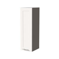 HÄNGESCHRANK Oslo W4/30 Grau / Weiß Matt 30 / 32,5 / 96cm - Weiß/Grau, Holz/Holzwerkstoff (30/96/32.5cm) - Feldmann-Wohnen