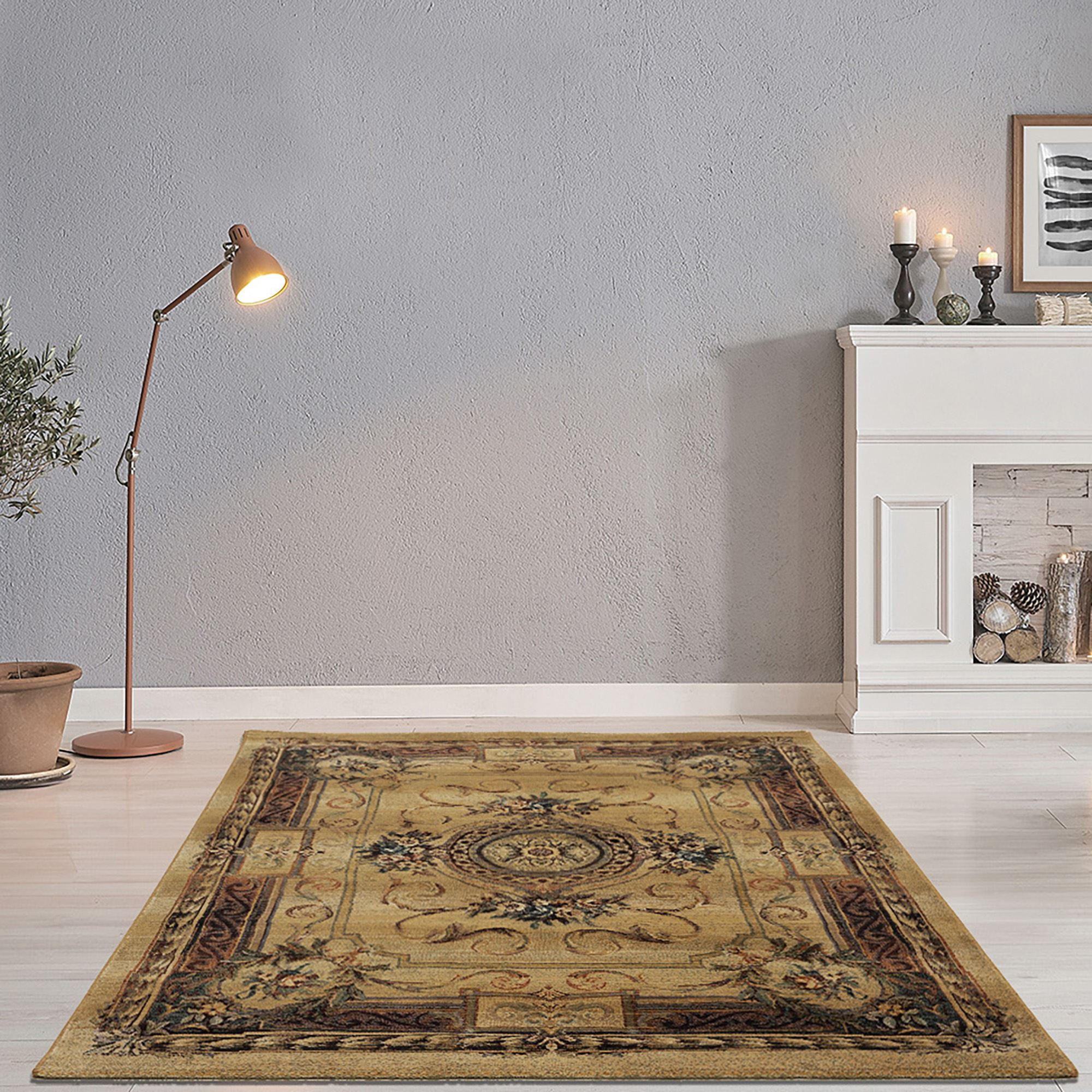 WEBTEPPICH Gabiro 856 200x250 cm - Beige, Textil (200/250cm) - THEKO