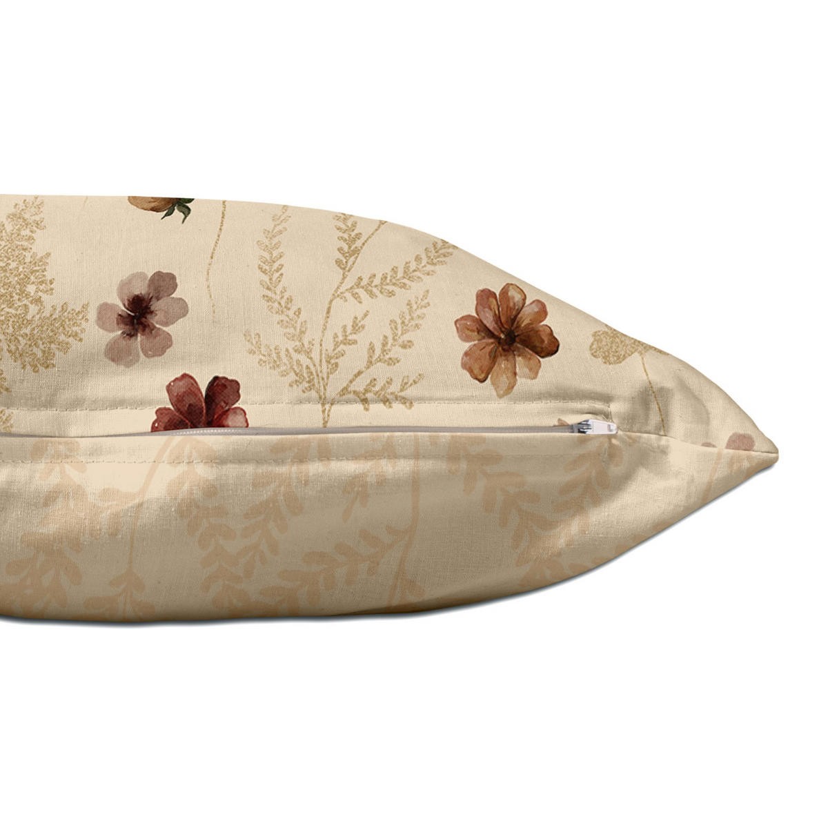 KISSENBEZUG Wild flowers 50x50 + 50x30 cm - Multicolor, Textil (50/50cm) - Happy Friday