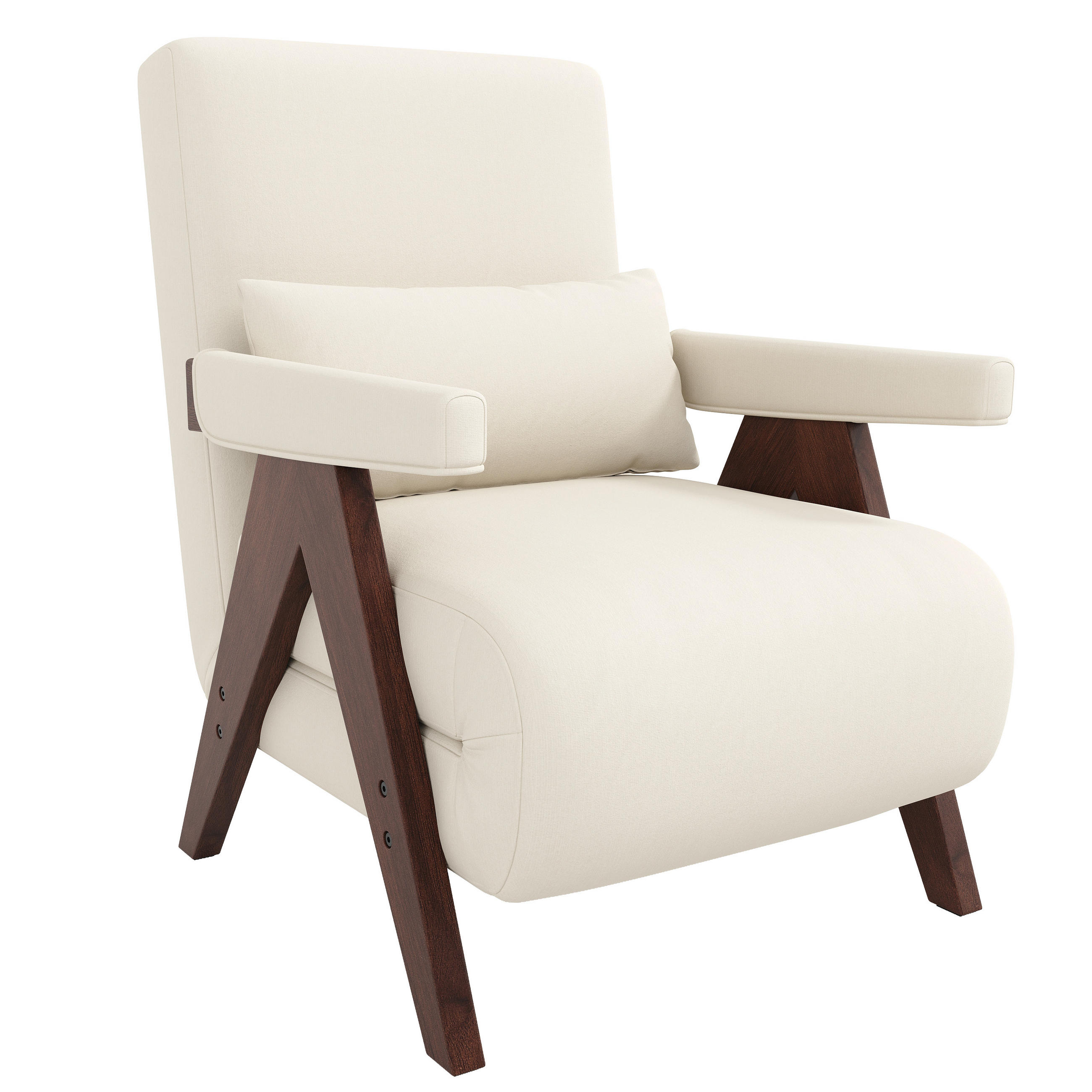 KLAPPSESSEL Leinenstoff 3-in-1 mit 6-fach verstellbarer Rückenlehne 87/64/60 cm Dunkelbraun - Dunkelbraun, Textil (87/64/60cm) - Redom