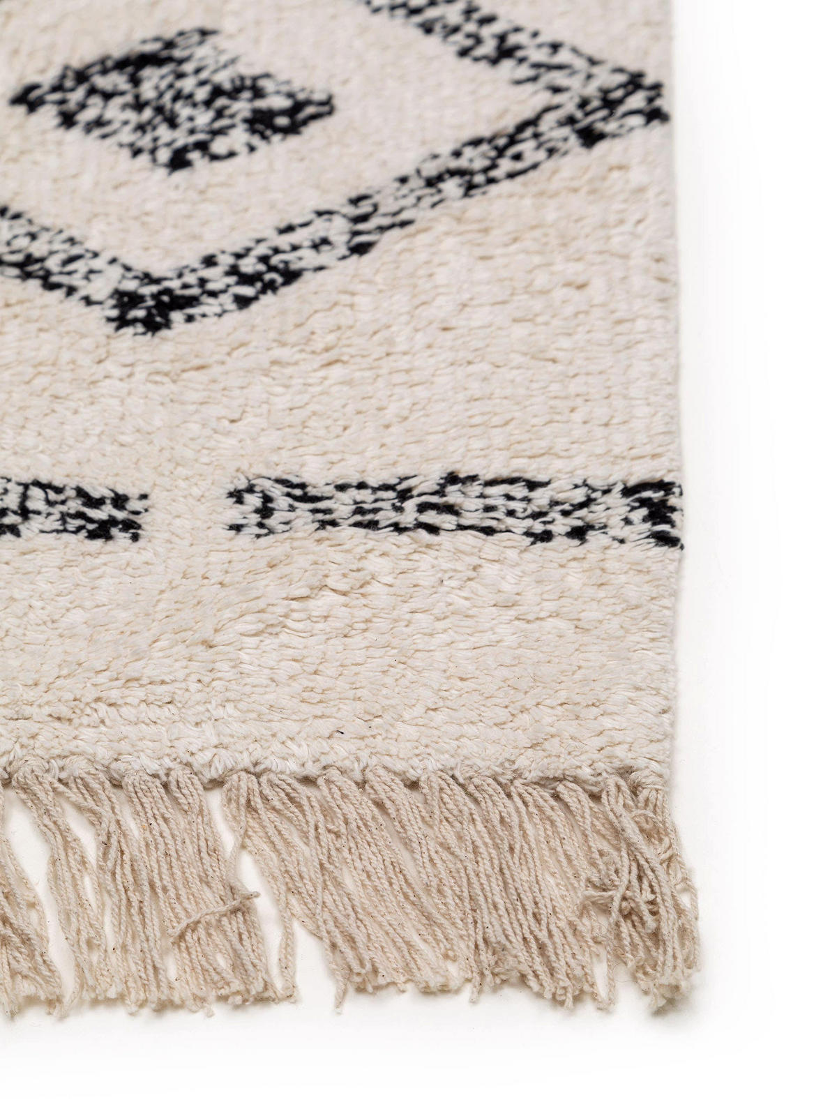 BAUMWOLLTEPPICH waschbar Naomi Cream 200x300 cm - Creme, Textil (200/300cm) - benuta Nest