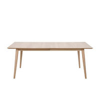 ESSTISCH Eichefurnier - Eichefarben, Holz/Holzwerkstoff (100/200/75cm) - ebuy24