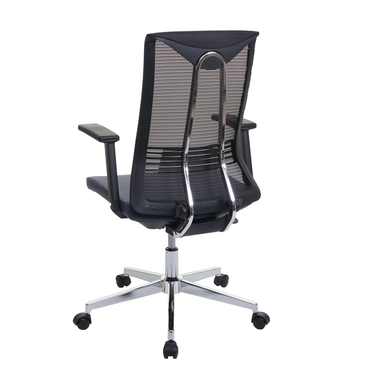 BÜROSTUHL Blau - Blau, Textil (65/110/66cm) - MCW