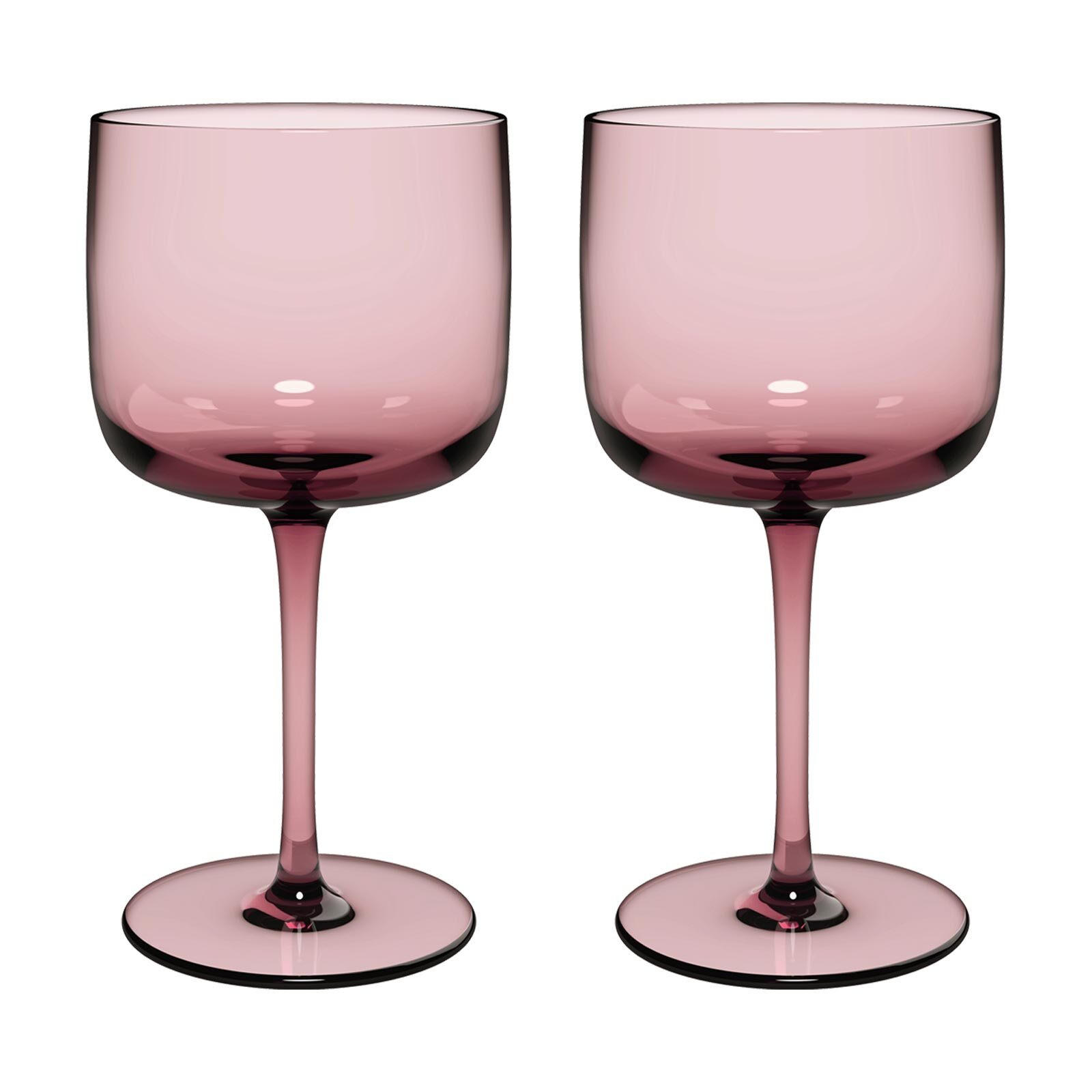 WEINGLÄSER Like Glass Grape 270 ml 2er Set - Pink, Glas (0.27L) - like.Villeroy & Boch