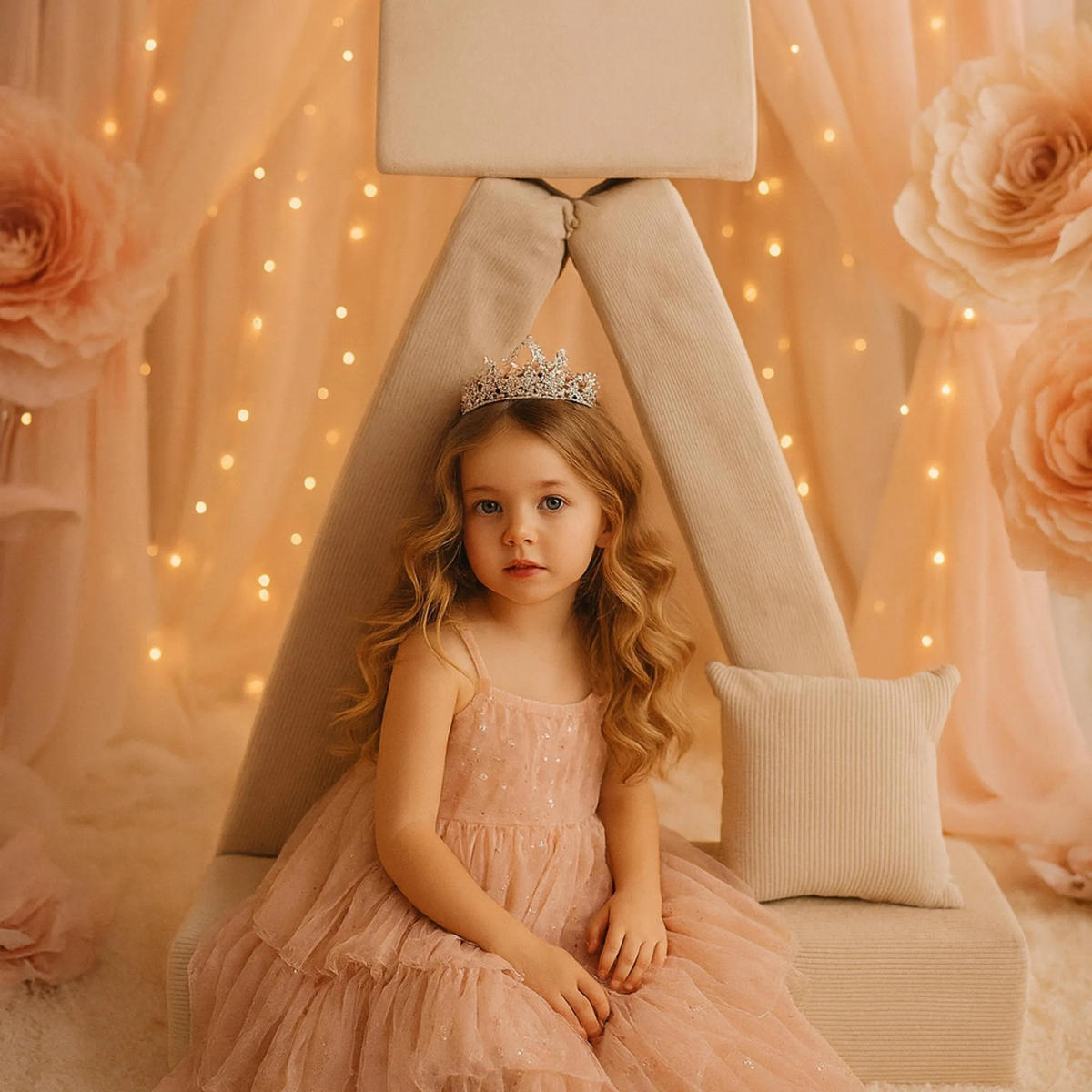 KINDERSOFA, Angelove, Cordsamt, Beige - Beige, Textil (160/48/80cm) - MeowBaby