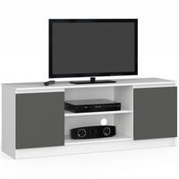 TV SKRINKA - biela, kompozitné drevo (140/55/40cm) - RAUMHIRSCH FURNITURE