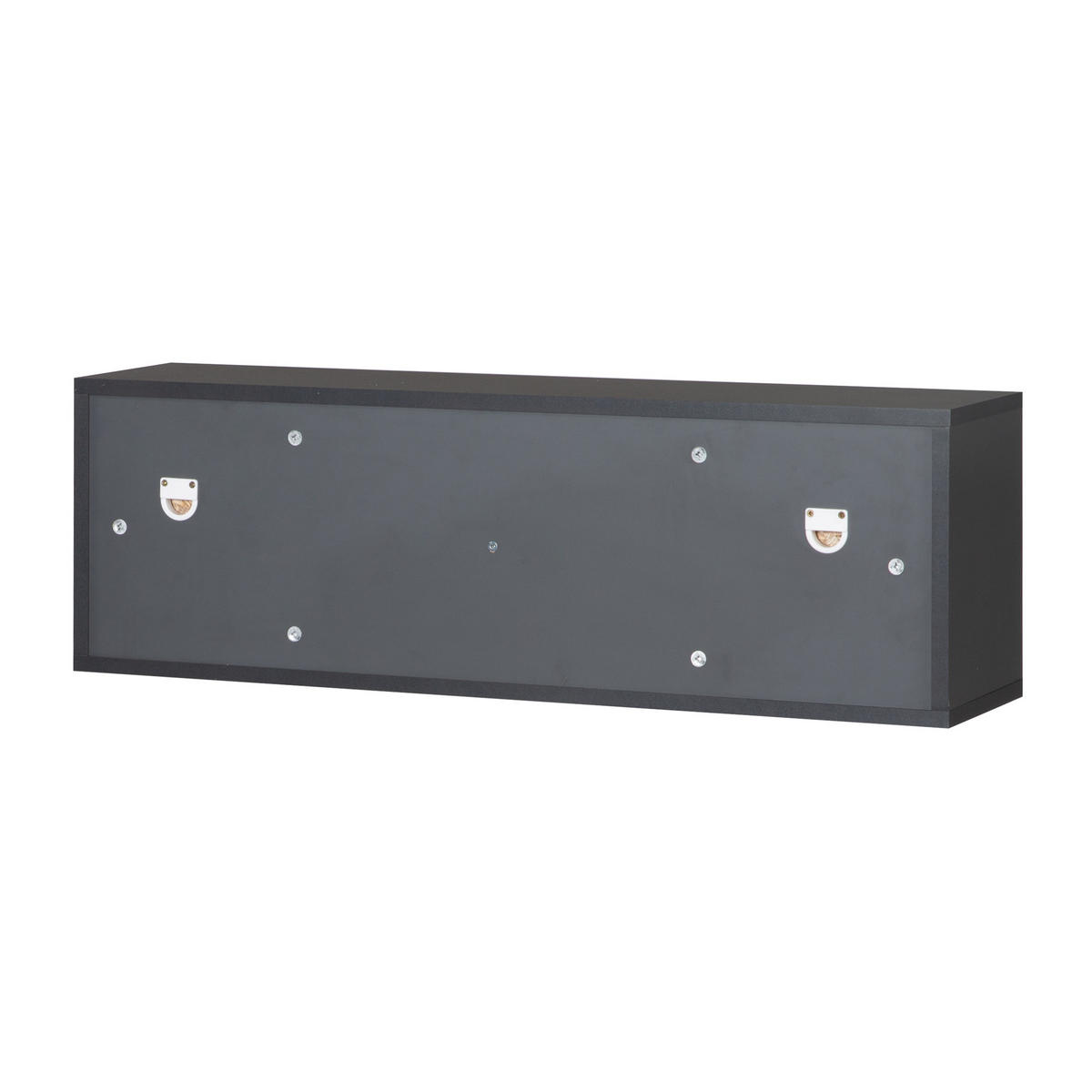 WANDREGAL anthrazit - Anthrazit, Holzwerkstoff (90/29/20cm) - Roba