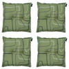 SITZKISSEN Joah 50/50 cm 4er-Set - Hellgrün, Textil (50/5/50cm) - Madison