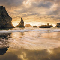 FOTOTAPETE Strand-Motiv 400 x 250 cm - Beige, Papier (400/250cm) - Sanders & Sanders