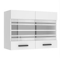 HÄNGESCHRANK SGW 80 cm, mit 2 Türen, Weiß matt - Weiß, Holz (80/58/29.6cm) - B BELINI GROUP