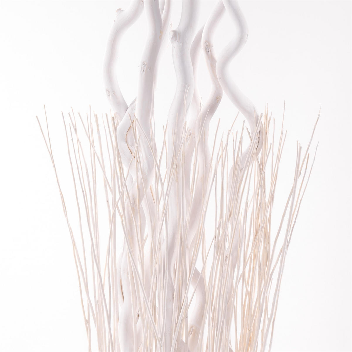 RAUMTEILER Nova Weidenzweige weiß - Weiß, Naturmaterialien (27/180/27cm) - DESIGN DELIGHTS