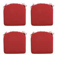 SITZKISSEN Panama 46/48 cm 4er-Set - Rot, Textil (48/4/46cm) - Madison