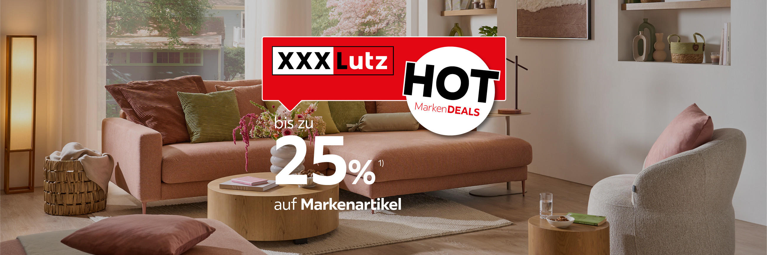 bis zu 25% auf Markenartikel