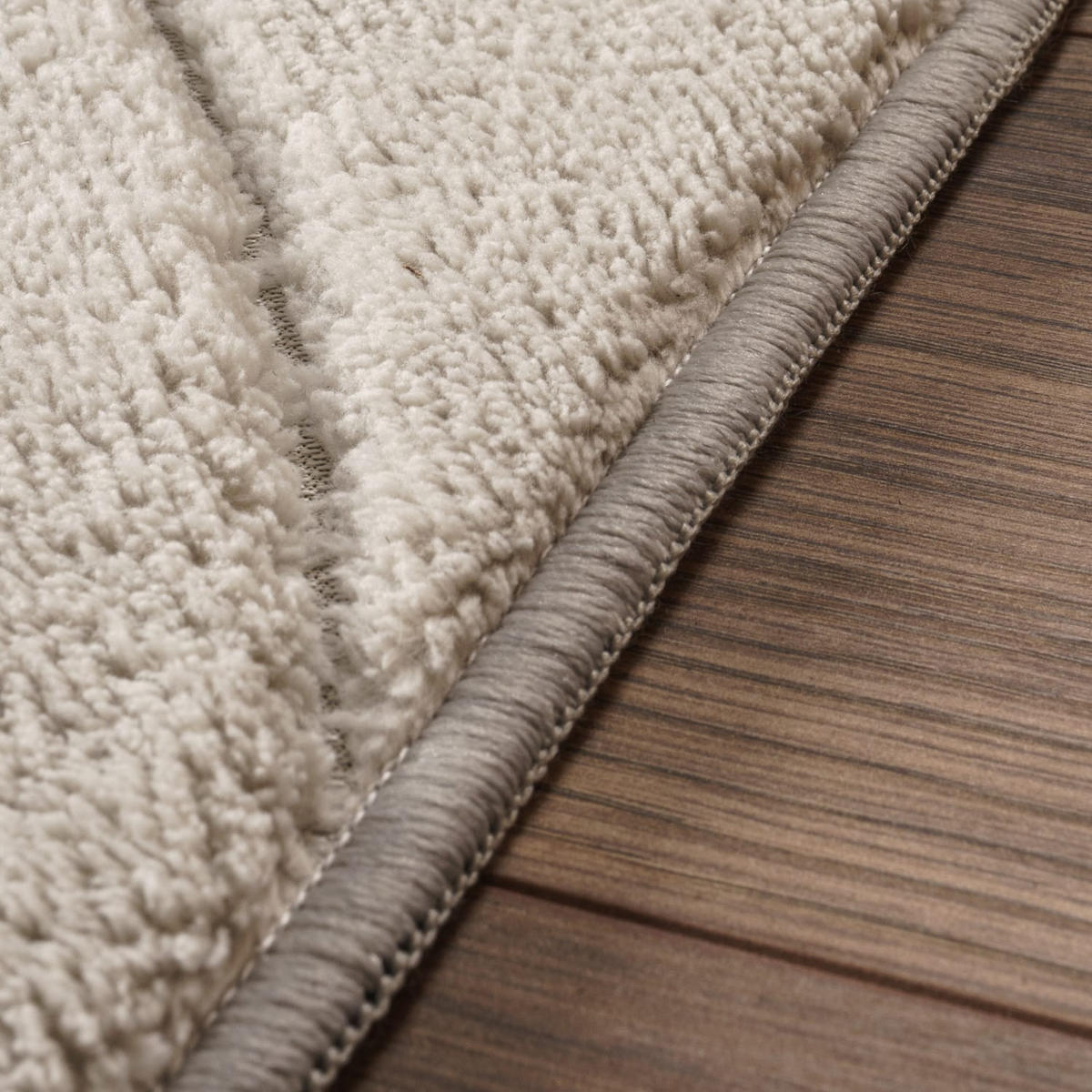 FLACHWEBETEPPICH Skandinavisch Creme 80 x 150 cm - Champagner, Kunststoff (80/150cm) - TT Home