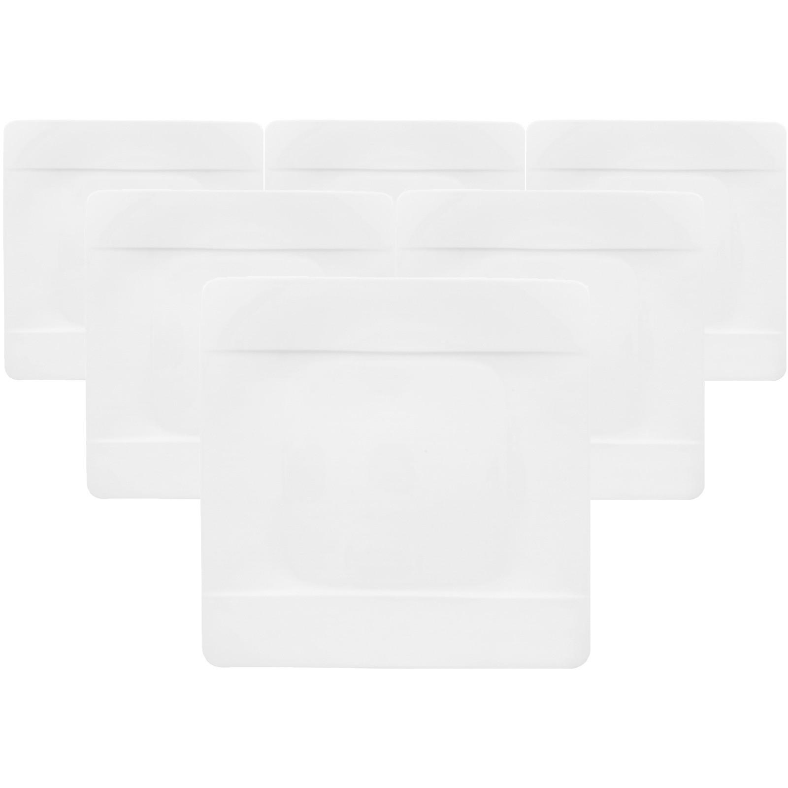 SPEISETELLER Modern Grace weiß 27,4 x 27,4 cm 6er Set - Weiß, Keramik (27.4cm) - Villeroy & Boch