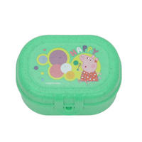 SNACKBOX Peppa Pig Pascal Mini - Grün, Kunststoff (7/5.2/9.6cm)