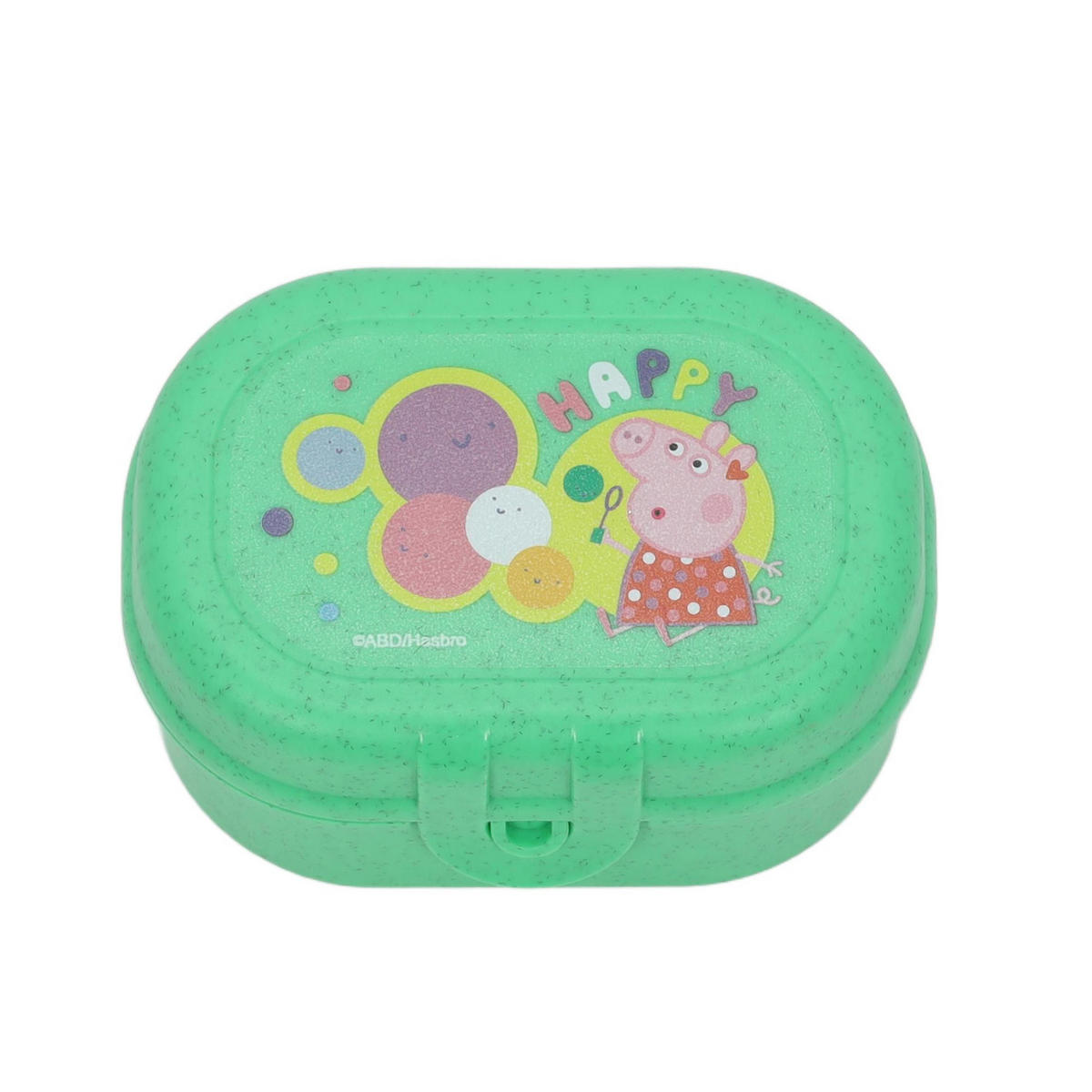 SNACKBOX Peppa Pig Pascal Mini - Grün, Kunststoff (7/5.2/9.6cm)