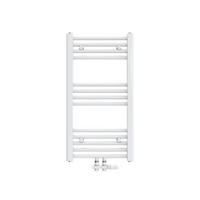 HEIZKÖRPER Handtuchheizkörper wasserführend 75/40/3 cm - Weiß, Metall (40/75/3cm) - EMKE