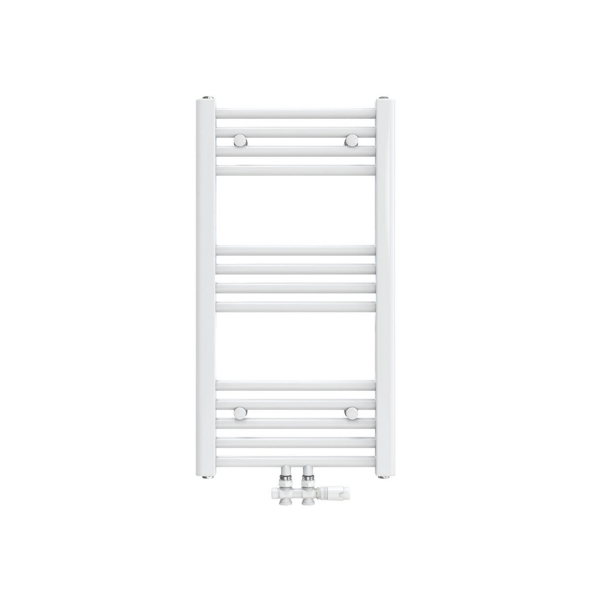 HEIZKÖRPER Handtuchheizkörper wasserführend 75/40/3 cm - Weiß, Metall (40/75/3cm) - EMKE