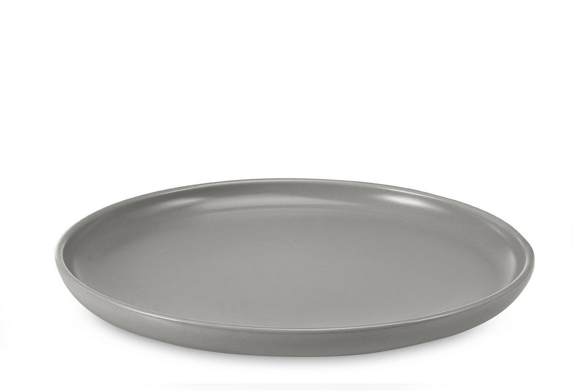 KOMBISERVICE VICTO 6 Personen 24-tlg - Grau, Keramik (27/2/27cm) - KONSIMO®