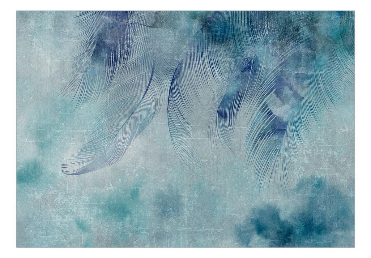 SELBSTKLEBENDE FOTOTAPETE Blau 98/70 cm - Blau, Kunststoff/Textil (98/1cm) - KUNSTLOFT