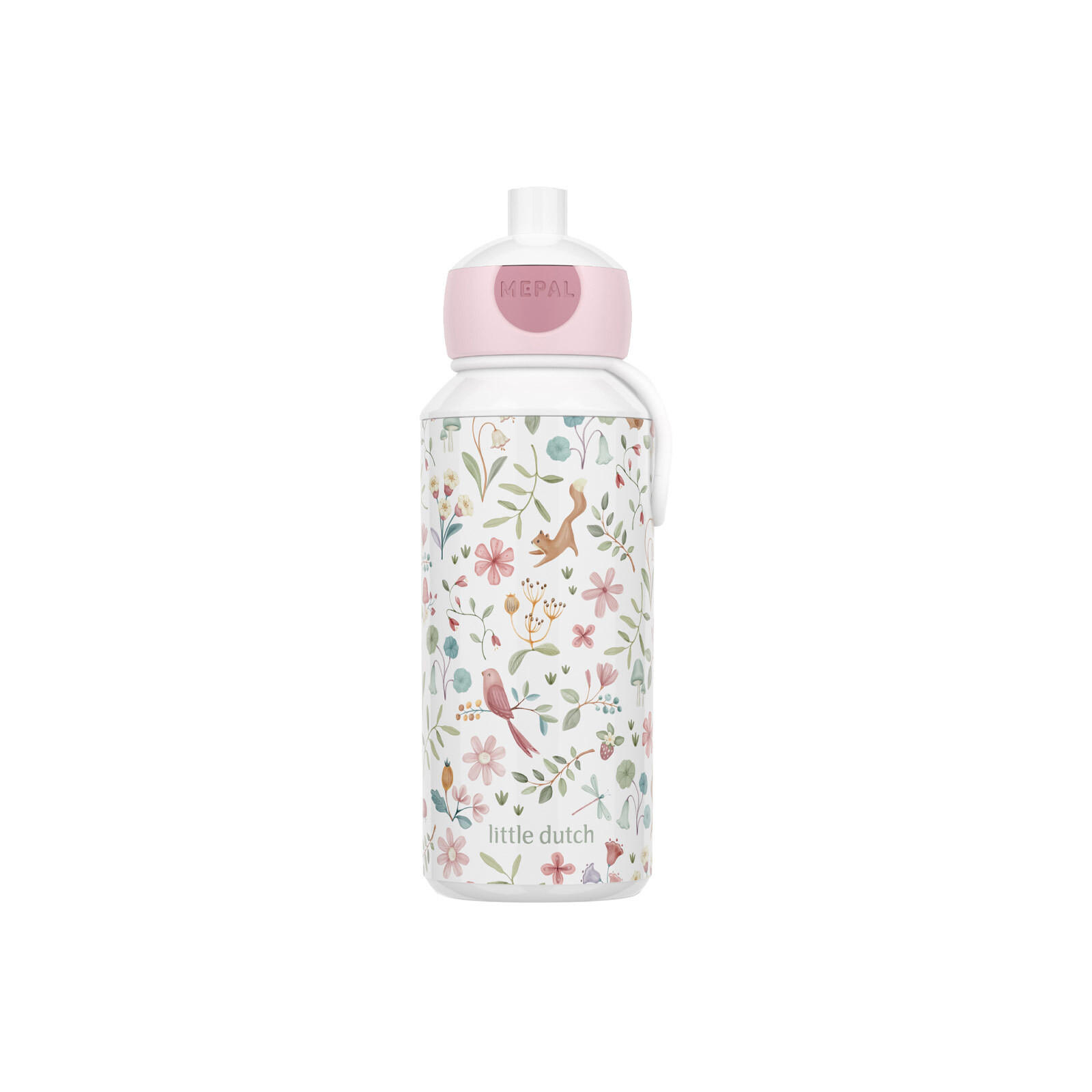 POP-UP TRINKFLASCHE Campus (2025) Fairy Wonders 400 ml - Weiß/Rosa, Kunststoff (0.4L) - Mepal