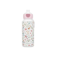 POP-UP TRINKFLASCHE Campus (2025) Fairy Wonders 400 ml - Weiß/Rosa, Kunststoff (0.4L) - Mepal