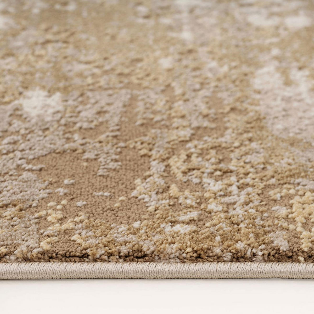TEPPICHLÄUFER Ludlow Monroe Beige - Beige, Textil (71/239cm) - Kukoon Rugs
