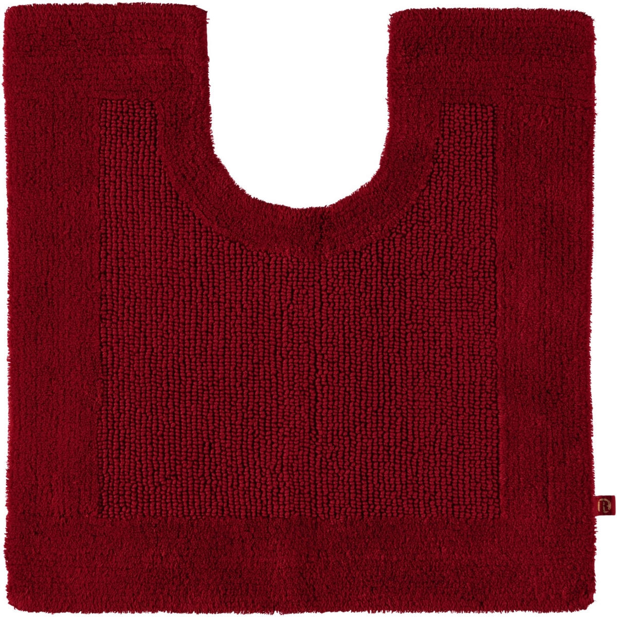 WC-VORLEGER PRESTIGE CARDINAL - 349 - Rot, Textil (60/60cm) - Rhomtuft