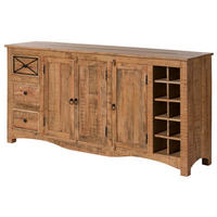 SIDEBOARD Akazie 193x45x90 natur versiegelt NATURE OF SPIRIT #215 - Braun, Holz (193/90/45cm) - Massivmoebel24