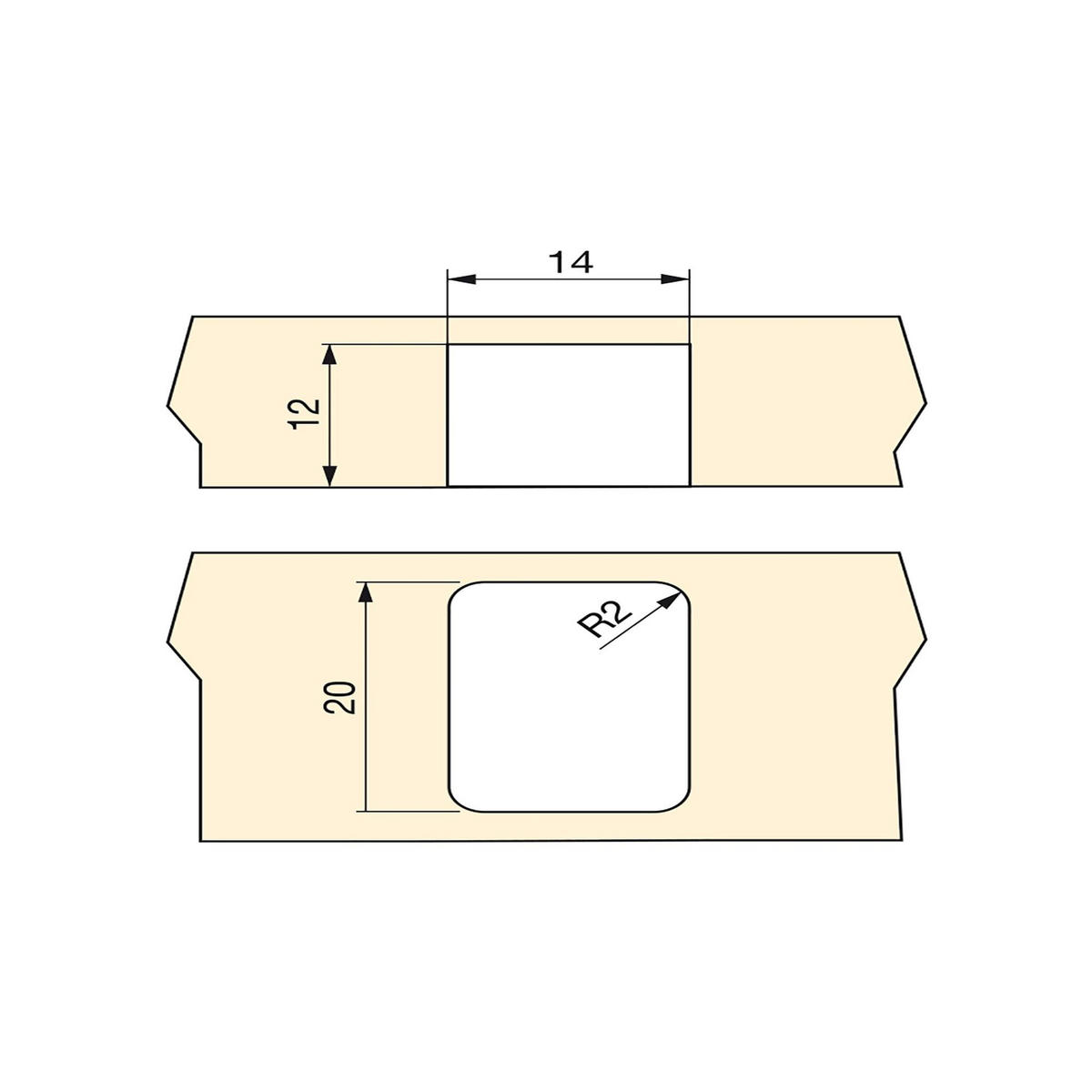 ROLLEN für Möbel, für Schwenkdeckel, Durchmesser 13mm, Stahl und Kunststoff 20er-set - Zinkfarben, Metall (2.6/2/2.6cm) - EMUCA