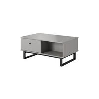 COUCHTISCH Avio Grau 60x100x46 - Grau, Holzwerkstoff (60/100/46cm) - AKL FURNITURE