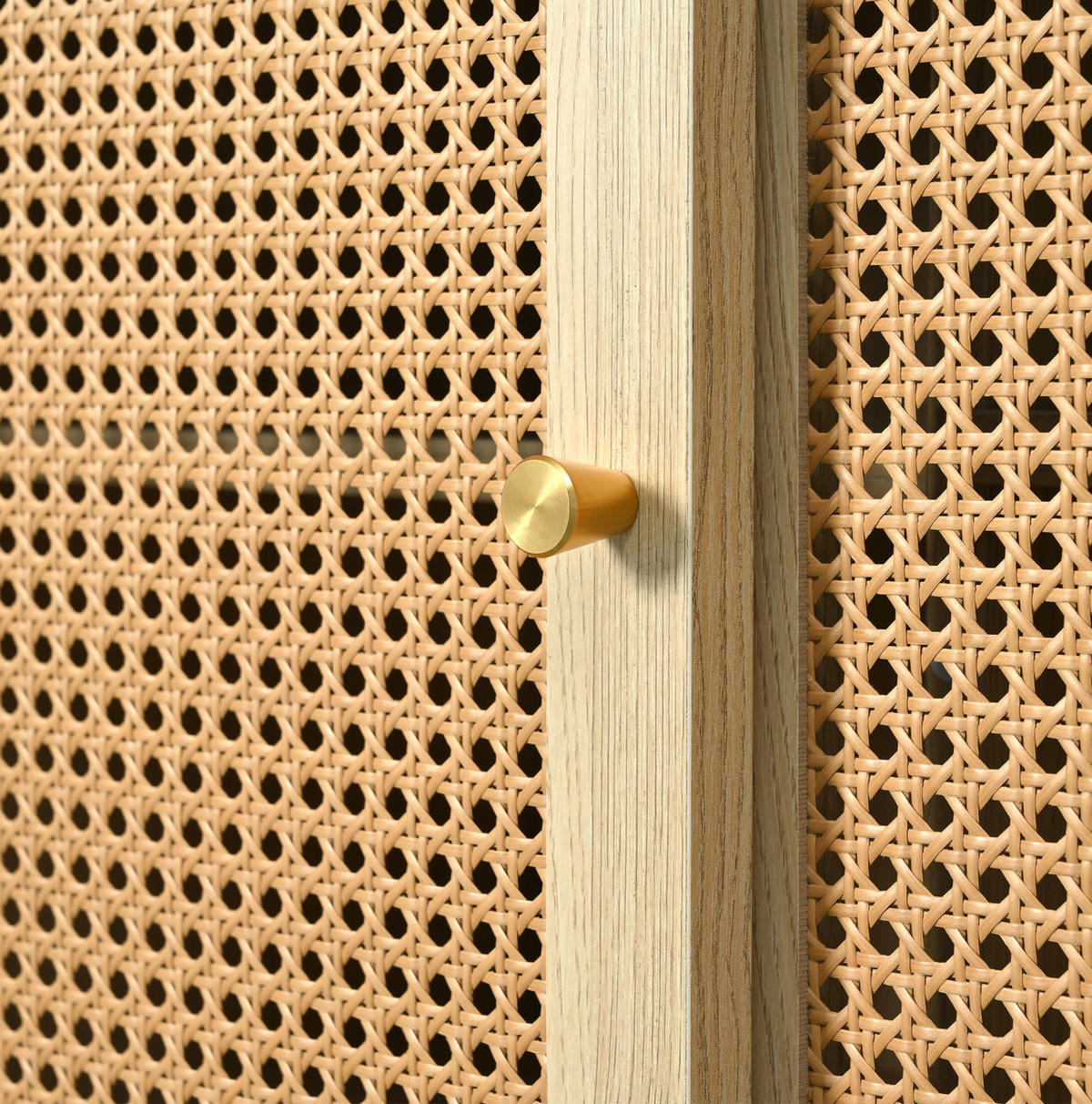 SIDEBOARD aus MDF 120x40x78 cm Eiche mit 3 Schubladen und 3 Türen - Eichefarben, Holzwerkstoff (120/78/40cm) - IVMEU