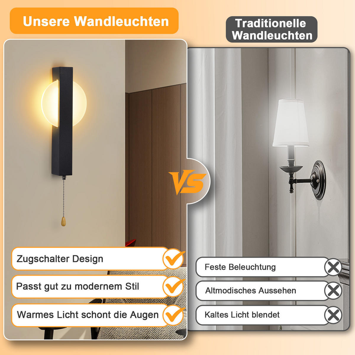 LED-WANDLEUCHTE Luminary 27.5/12/4.5 cm - Schwarz, Metall (12/4.5/27.5cm) - ZMH