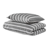 BETTWÄSCHESET Colorado - Renforcé - 2-teilig - 135x200cm - Dunkelgrau - Dunkelgrau, Textil (135/200cm) - Uncover by Schiesser