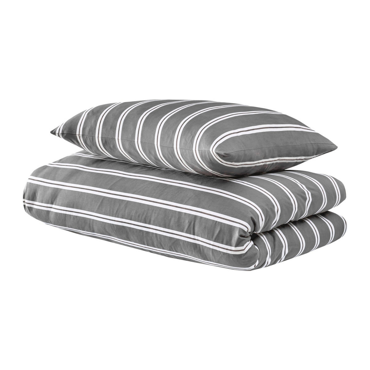 BETTWÄSCHESET Colorado - Renforcé - 2-teilig - 135x200cm - Dunkelgrau - Dunkelgrau, Textil (135/200cm) - Uncover by Schiesser